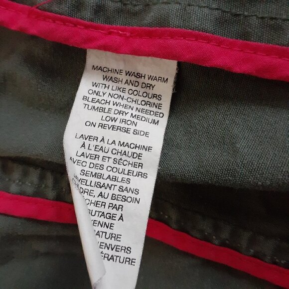 Joe Fresh Girls Army Green Military Jacket Size Small - Picture 7 of 10